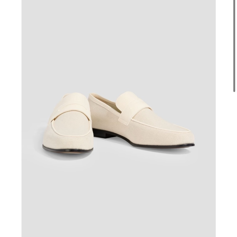Toteme Cream Loafers
